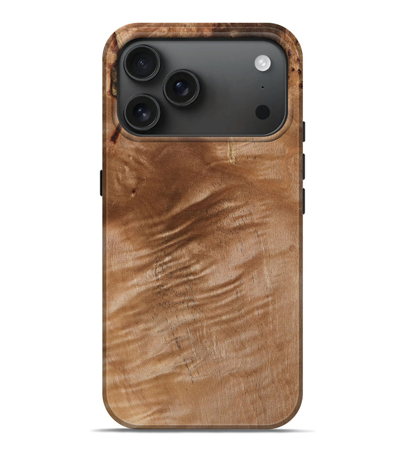 iPhone 17 Pro Max Wood Live Edge Phone Case - Jarvis (Wood Burl, 772511)