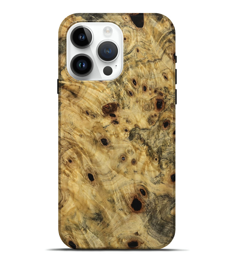 iPhone 15 Pro Max Wood Live Edge Phone Case - Ainara (Wood Burl, 772514)