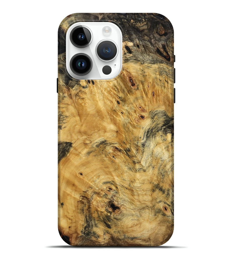 iPhone 15 Pro Max Wood Live Edge Phone Case - Arian (Wood Burl, 772515)