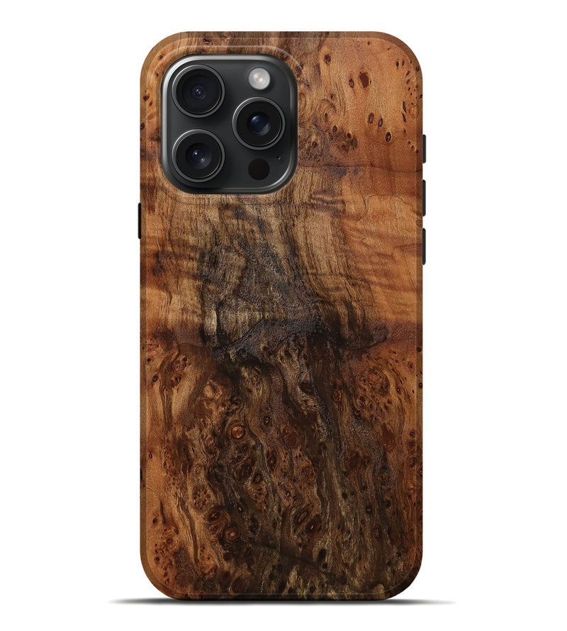 iPhone 16 Pro Max Wood Live Edge Phone Case - Ned (Wood Burl, 772521)