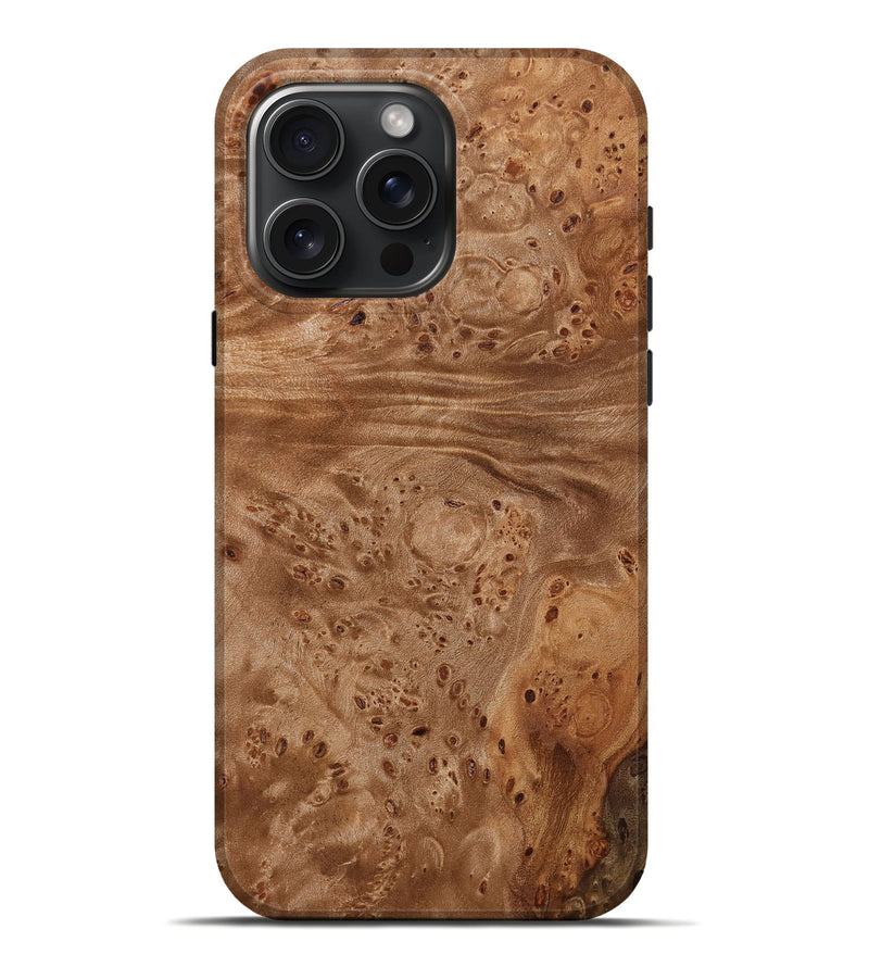 iPhone 16 Pro Max Wood Live Edge Phone Case - Shanika (Wood Burl, 772524)