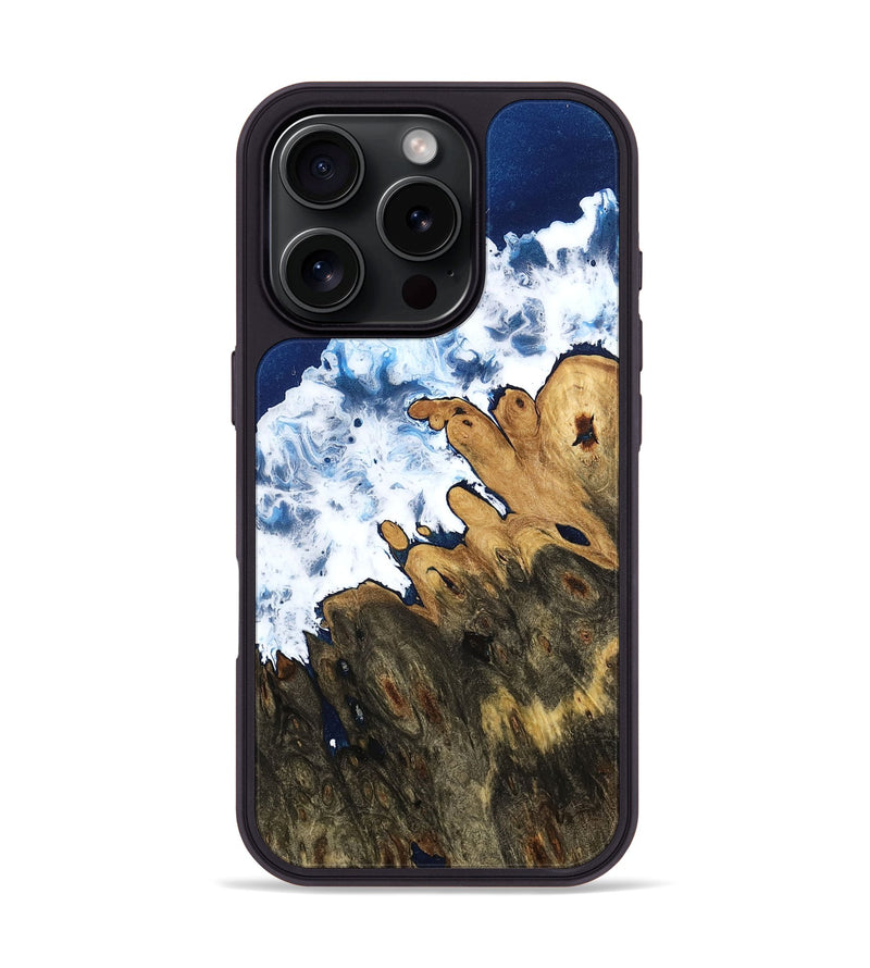 iPhone 16 Pro Wood Phone Case - Aziel (Coastal, 772598)