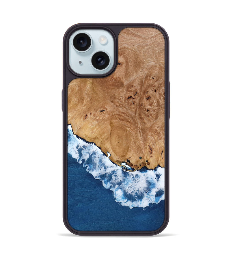 iPhone 15 Wood Phone Case - Rosalia (Coastal, 772601)