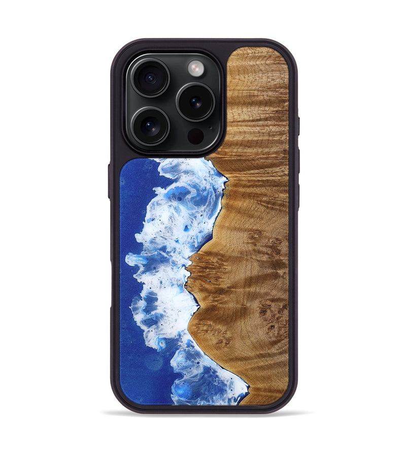 iPhone 16 Pro Wood Phone Case - Roberta (Coastal, 772607)