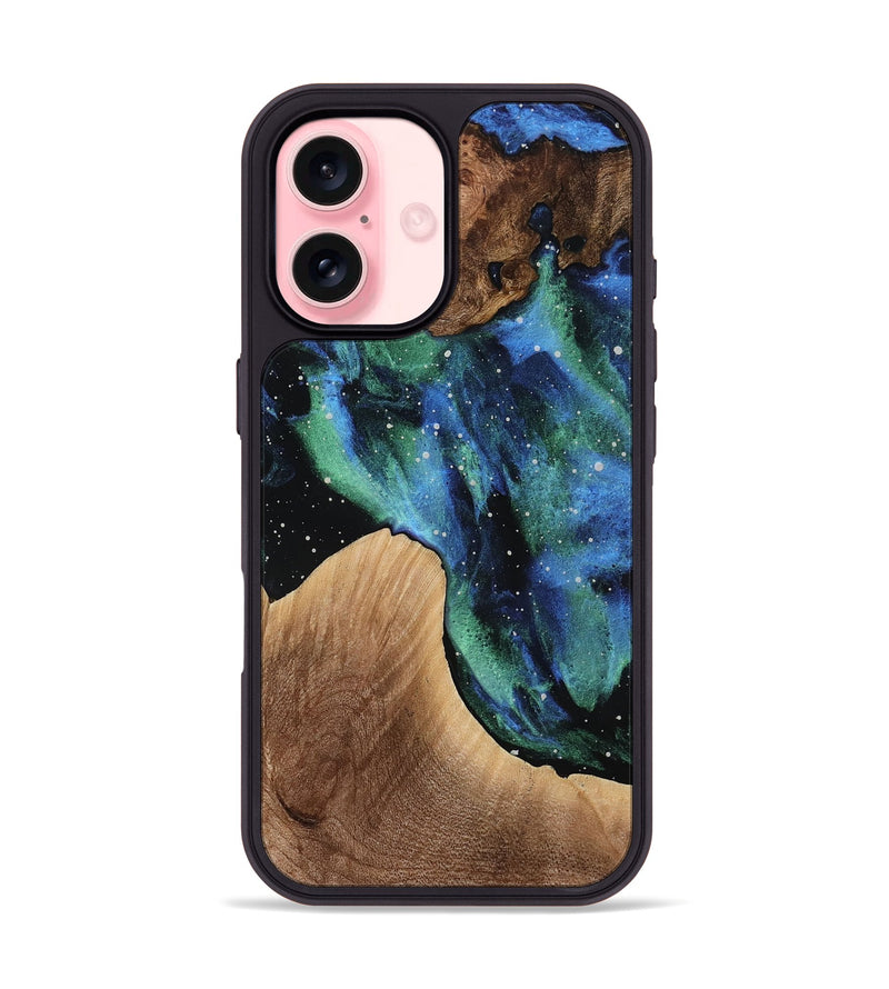 iPhone 16 Wood Phone Case - Ainhoa (Cosmos, 772609)