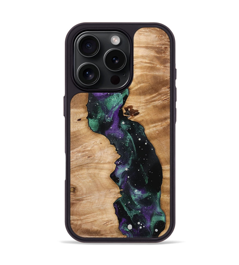 iPhone 16 Pro Wood Phone Case - Carly (Cosmos, 772611)