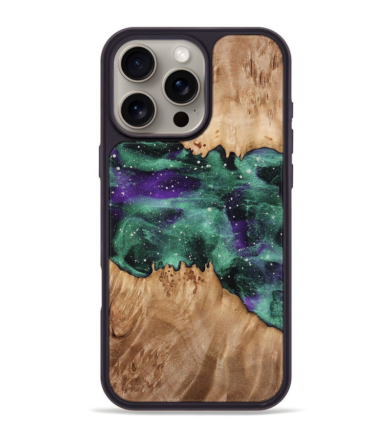 iPhone 16 Pro Max Wood Phone Case - Berry (Cosmos, 772634)