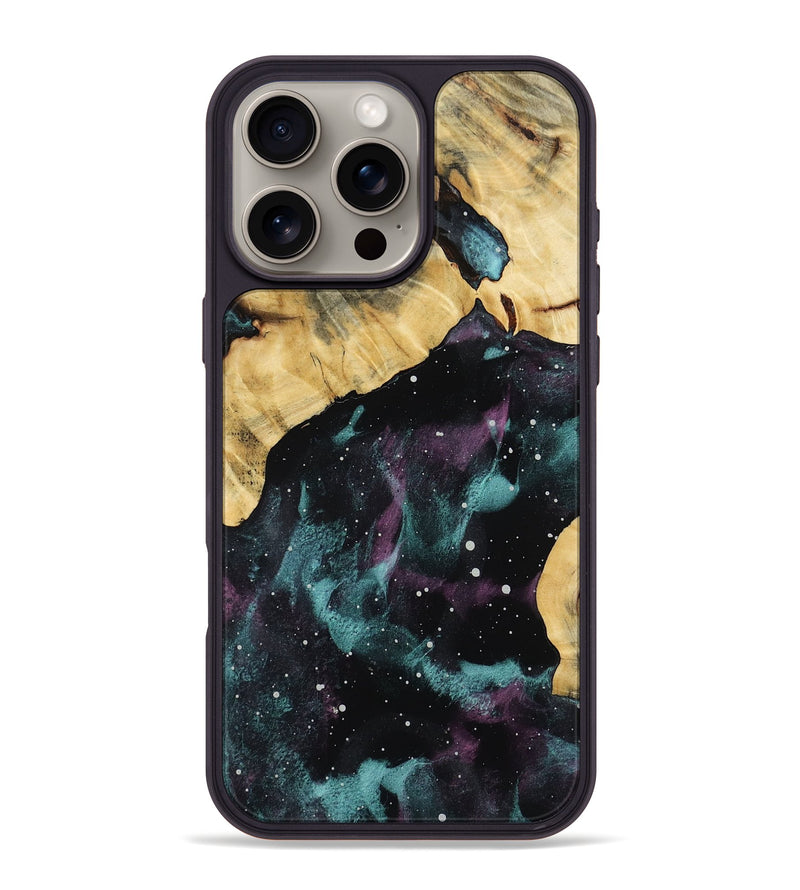 iPhone 16 Pro Max Wood Phone Case - Myrtle (Cosmos, 772635)