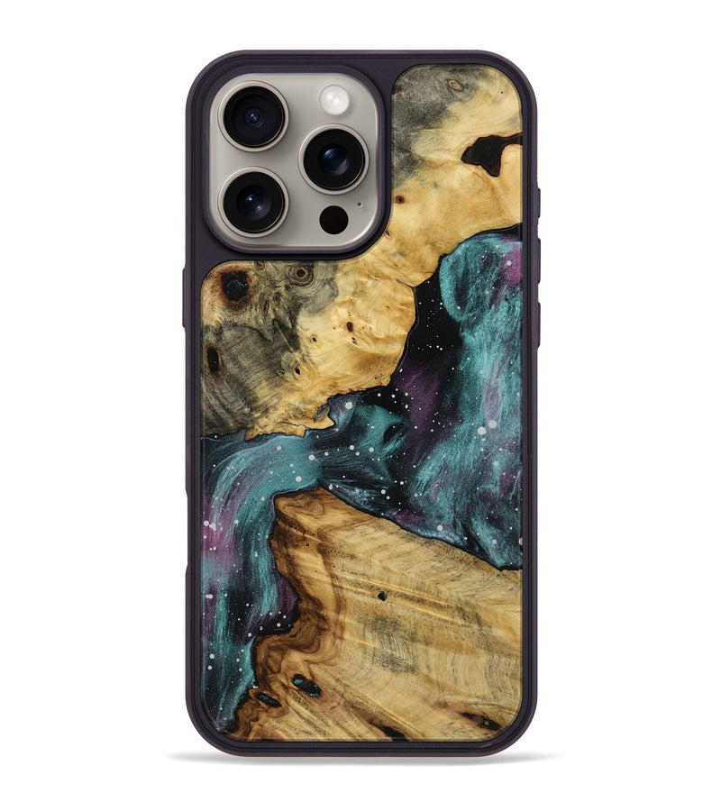 iPhone 16 Pro Max Wood Phone Case - Maggie (Cosmos, 772637)