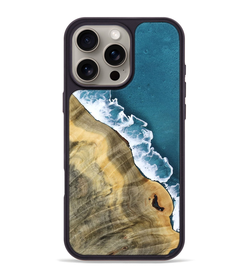 iPhone 16 Pro Max Wood Phone Case - Elyse (Coastal, 772701)