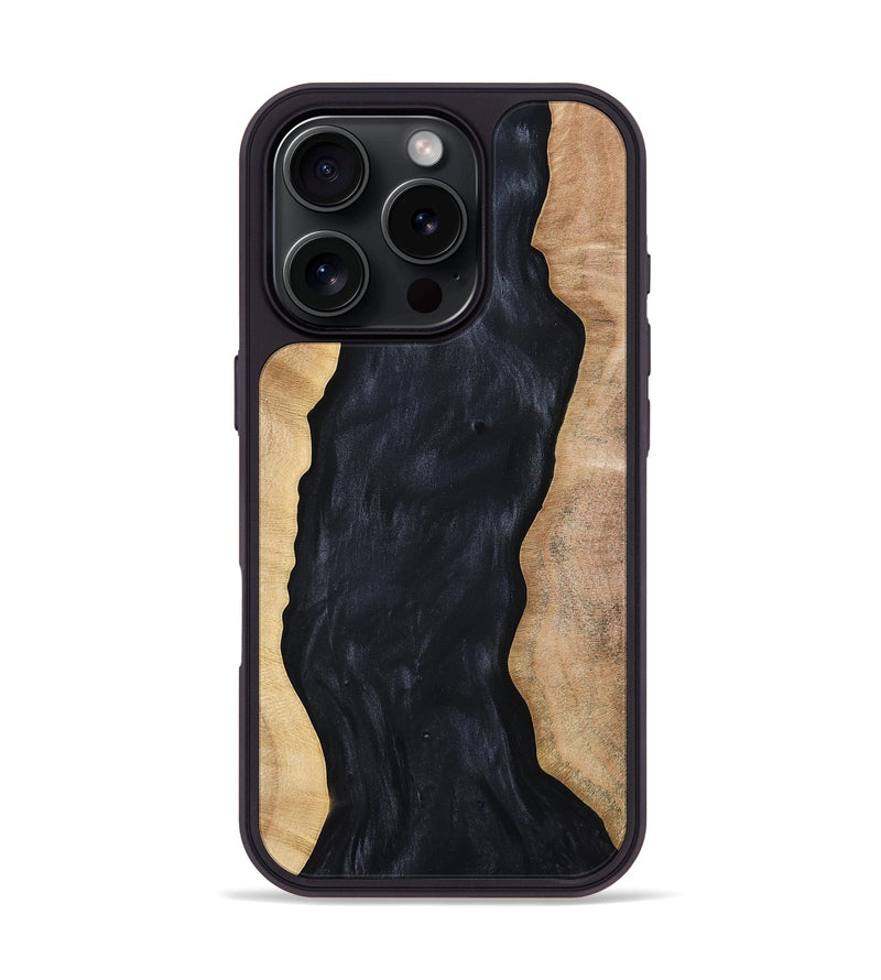 iPhone 16 Pro Wood Phone Case - Prince (Wood Burl, 772705)