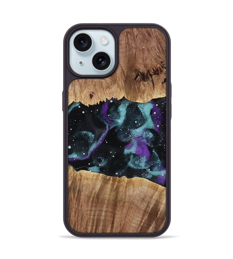 iPhone 15 Wood Phone Case - Uriel (Cosmos, 772717)