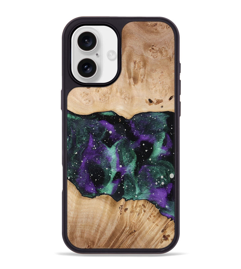 iPhone 16 Plus Wood Phone Case - Chaya (Cosmos, 772718)