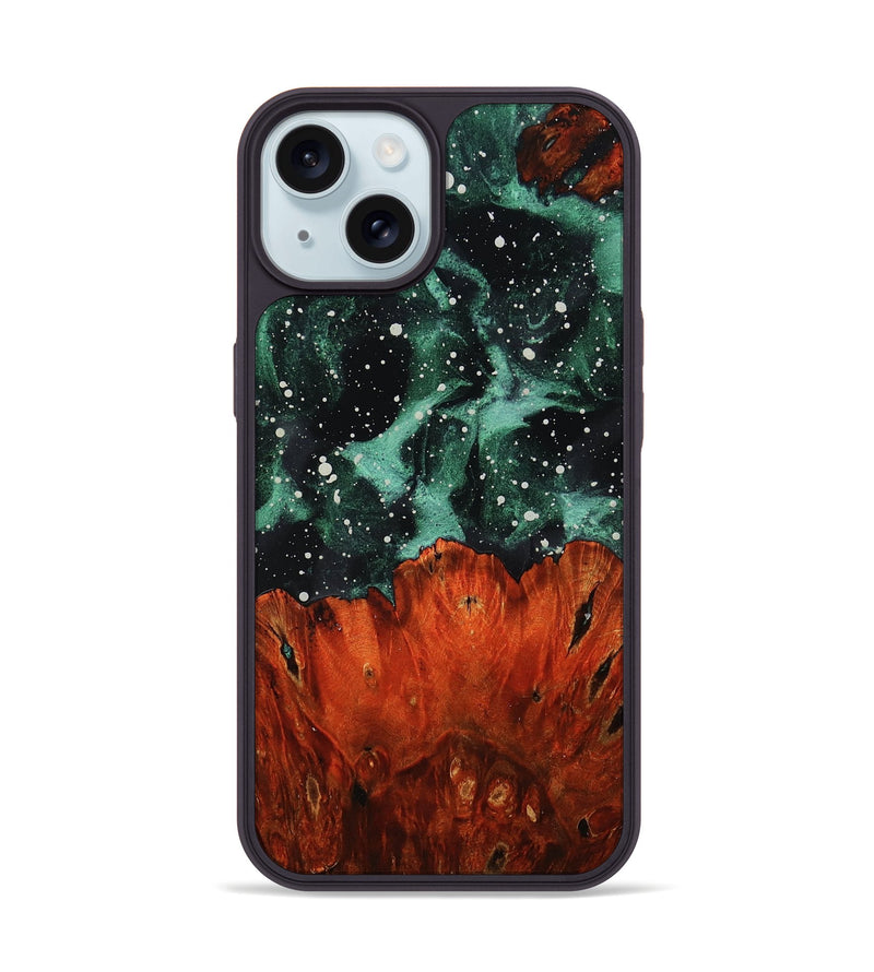 iPhone 15 Wood Phone Case - Waverly (Cosmos, 772720)