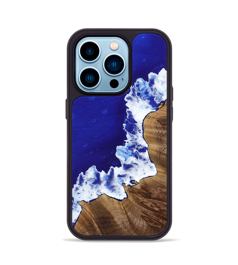 iPhone 14 Pro Wood Phone Case - Dock (Coastal, 772772)