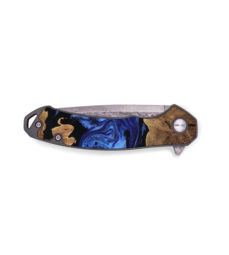 EDC Wood Pocket Knife - Minna (Blue, 772808)