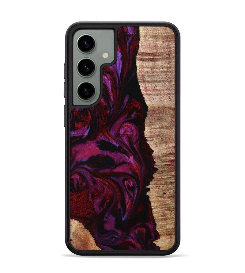 Galaxy S24 Plus Wood Phone Case - Chanda (Red, 772845)