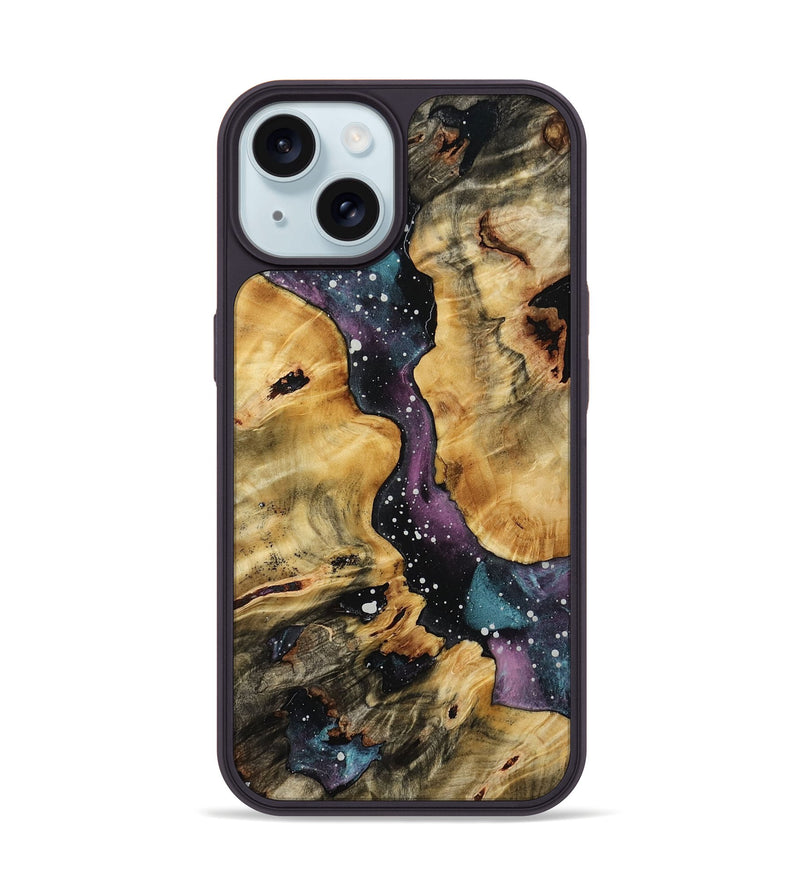 iPhone 15 Wood Phone Case - Amelie (Cosmos, 772857)