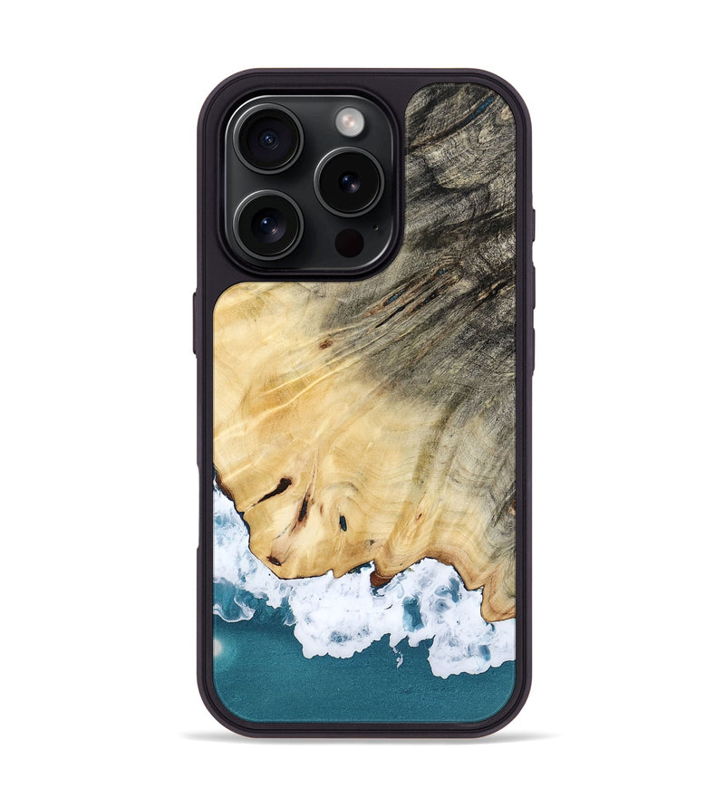iPhone 16 Pro Wood Phone Case - Ally (Coastal, 772889)