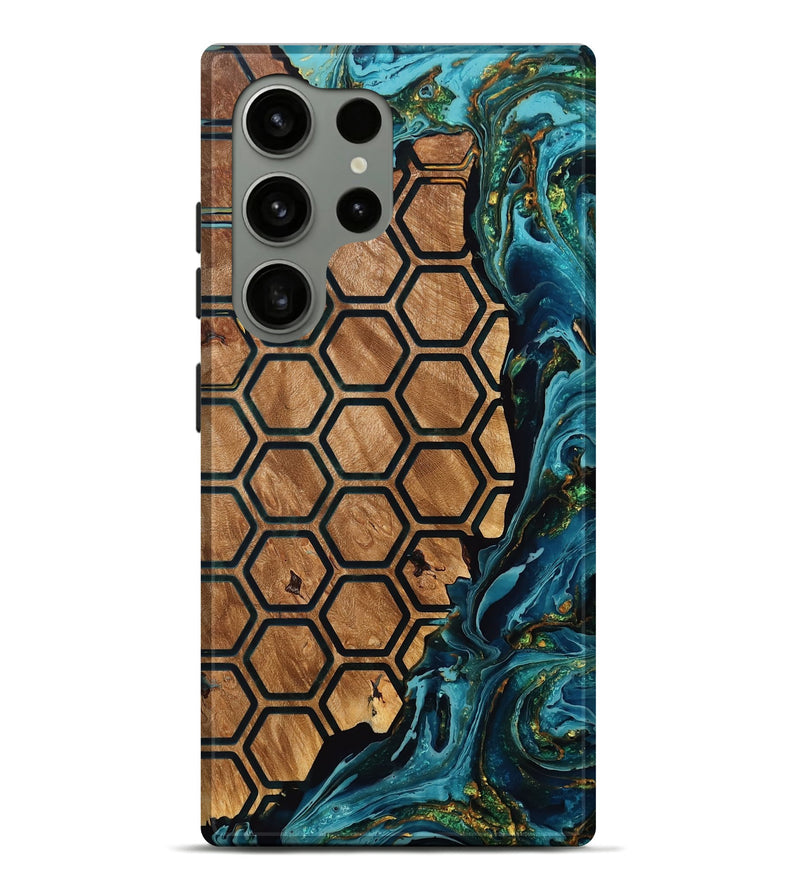 Galaxy S24 Ultra Wood Live Edge Phone Case - Unique (Pattern, 772931)