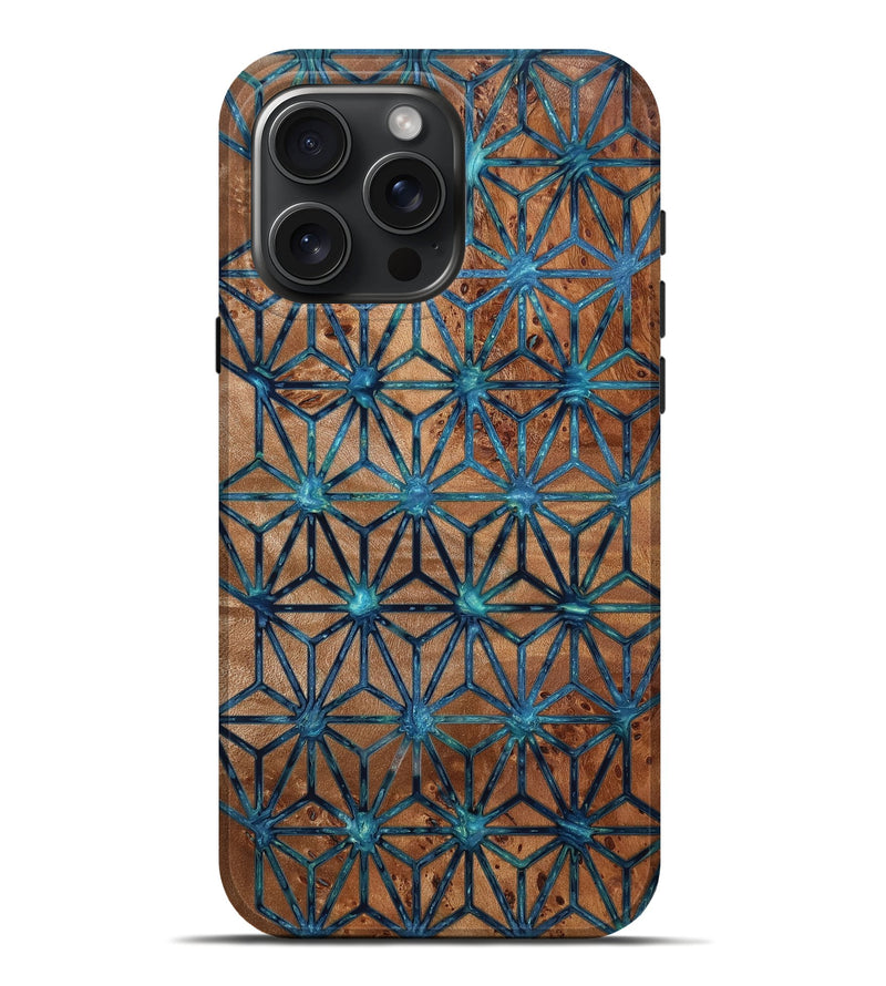 iPhone 16 Pro Max Wood Live Edge Phone Case - Bambi (Pattern, 772933)