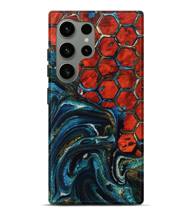 Galaxy S24 Ultra Wood Live Edge Phone Case - Leanna (Pattern, 772945)