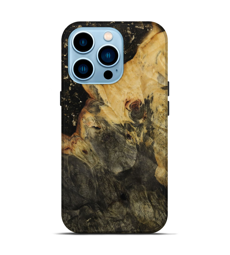 iPhone 14 Pro Wood Live Edge Phone Case - Randall (Metallic, 773035)