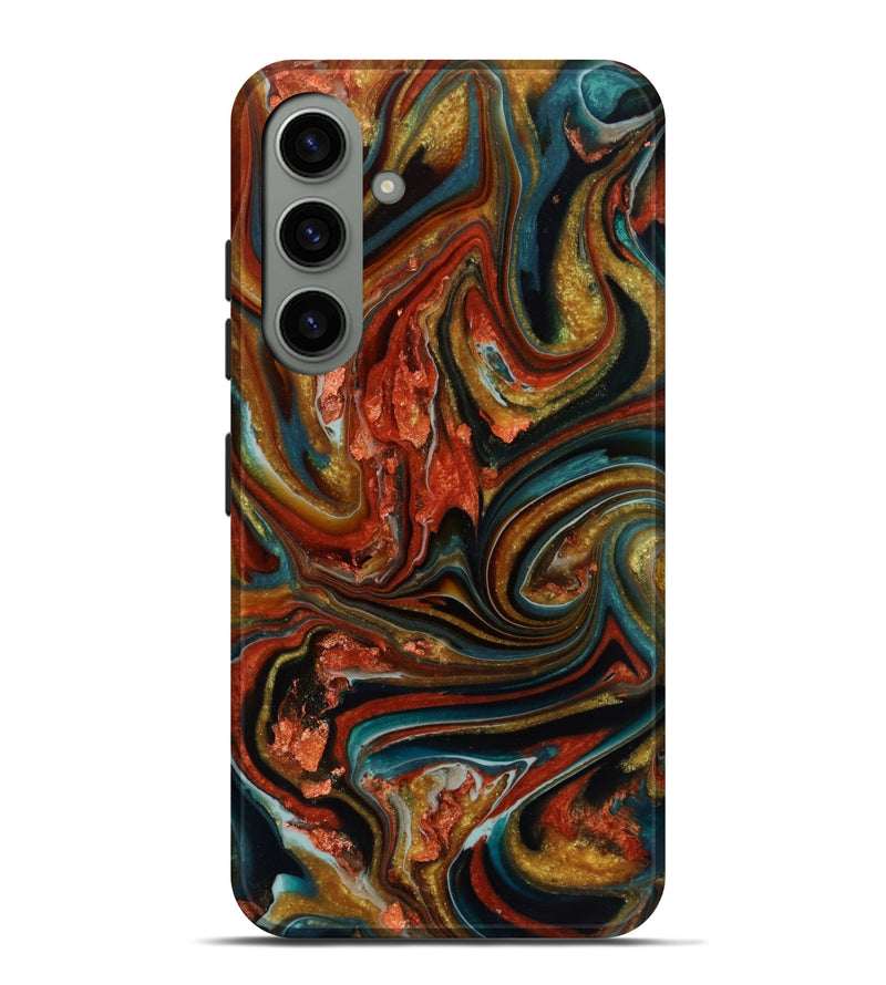 Galaxy S24 Plus Wood Live Edge Phone Case - Tommy (Metallic, 773044)