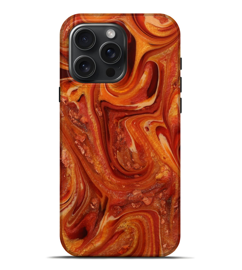 iPhone 16 Pro Max ResinArt Live Edge Phone Case - Britney (Metallic, 773049)
