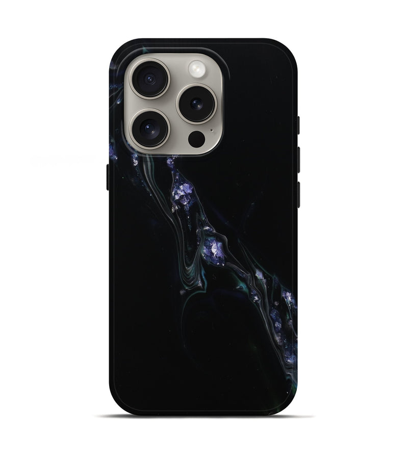 iPhone 16 Pro ResinArt Live Edge Phone Case - Parker (Metallic, 773050)
