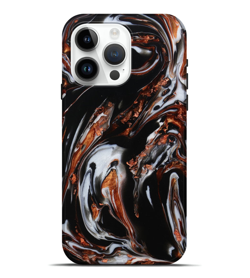 iPhone 15 Pro Max ResinArt Live Edge Phone Case - Beth (Metallic, 773077)