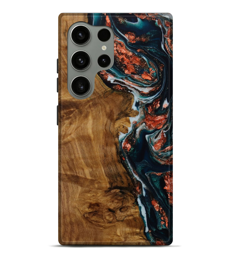 Galaxy S24 Ultra Wood Live Edge Phone Case - Wilbert (Metallic, 773079)