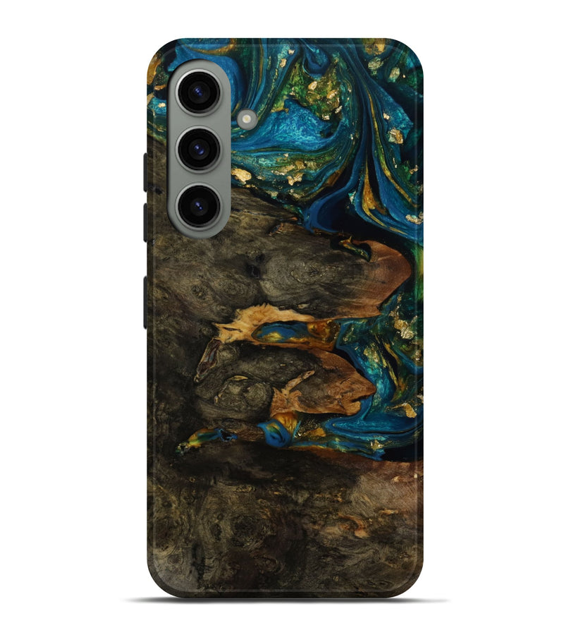 Galaxy S24 Plus Wood Live Edge Phone Case - Milani (Metallic, 773089)