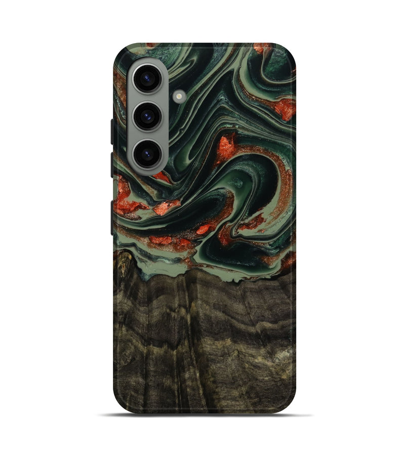 Galaxy S24 Wood Live Edge Phone Case - Catina (Metallic, 773096)