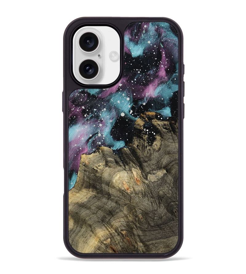 iPhone 16 Plus Wood Phone Case - Erna (Cosmos, 773173)