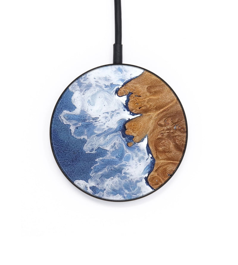 Circle Wood Wireless Charger - Carmine (Coastal, 773235)