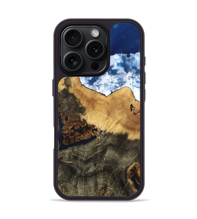 iPhone 16 Pro Wood Phone Case - Mylo (Coastal, 773241)