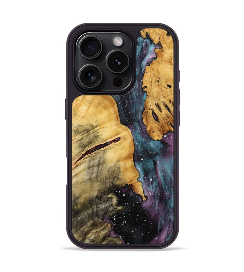 iPhone 16 Pro Wood Phone Case - Bradyn (Cosmos, 773260)