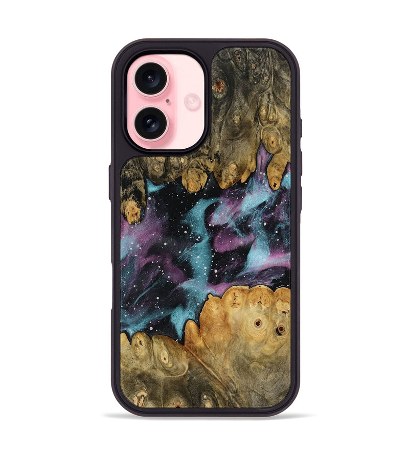 iPhone 16 Wood Phone Case - Andria (Cosmos, 773264)