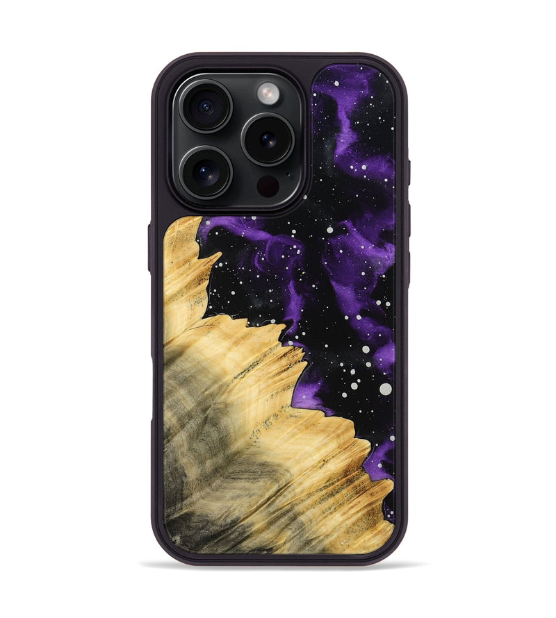 iPhone 16 Pro Wood Phone Case - Raquel (Cosmos, 773273)