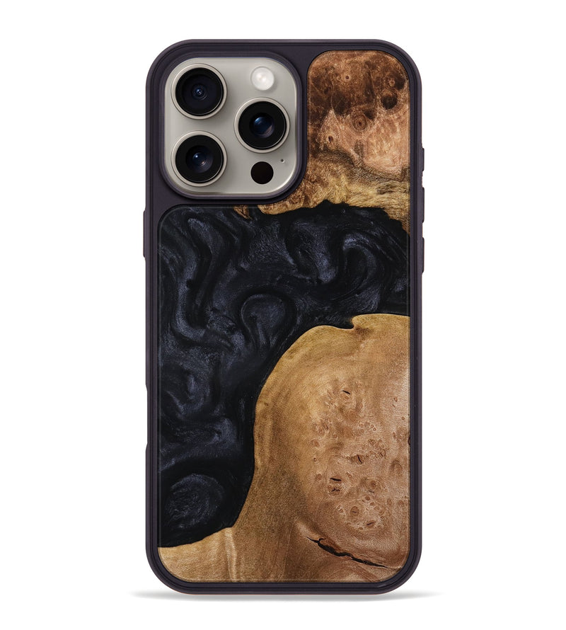 iPhone 16 Pro Max Wood Phone Case - Ronan (Wood Burl, 773279)