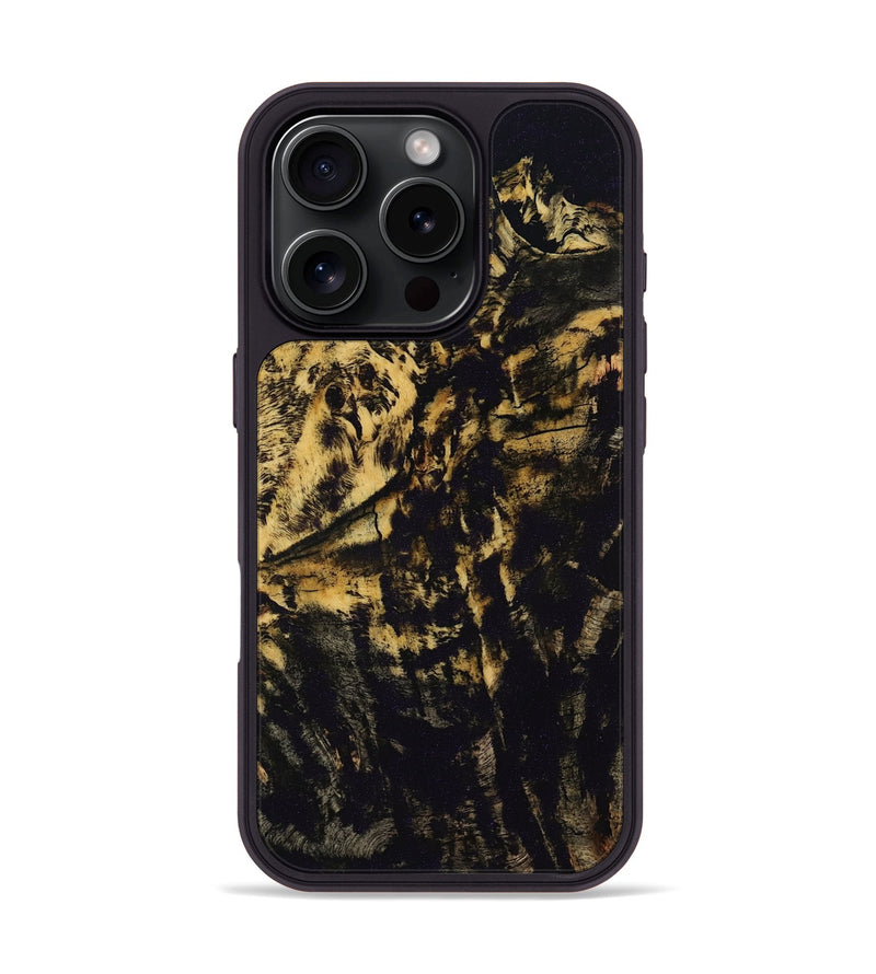 iPhone 16 Pro Wood Phone Case - Neveah (Wood Burl, 773284)