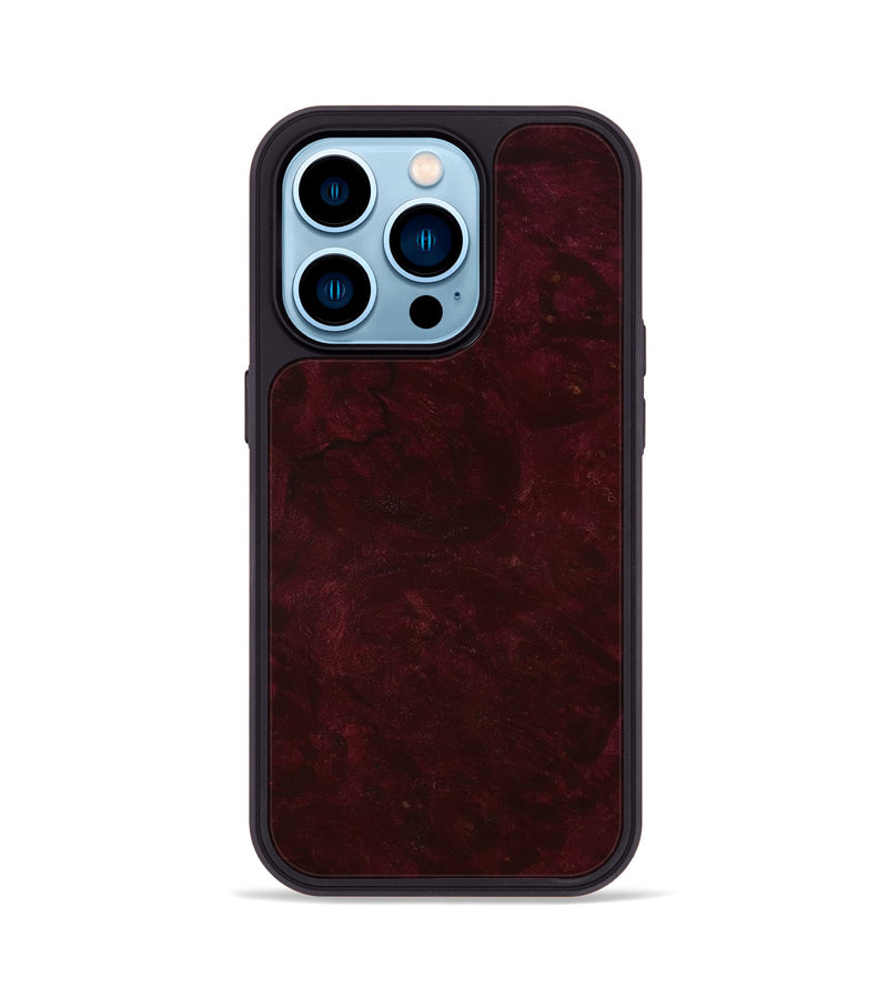 iPhone 14 Pro Wood Phone Case - Taya (Wood Burl, 773285)