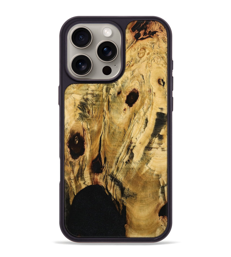 iPhone 16 Pro Max Wood Phone Case - Angie (Wood Burl, 773287)