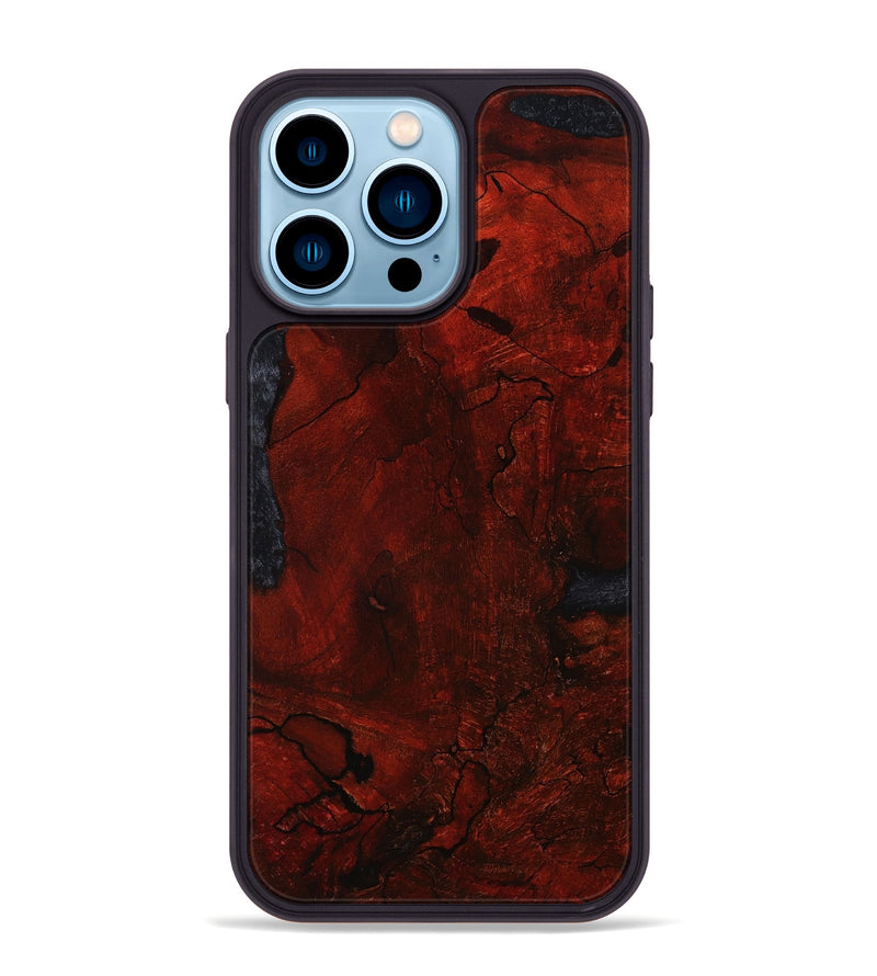 iPhone 14 Pro Max Wood Phone Case - Abdiel (Wood Burl, 773315)