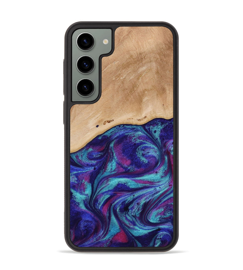 Galaxy S23 Plus Wood Phone Case - Tressie (Purple, 773366)