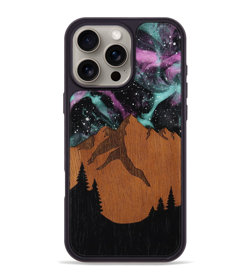 iPhone 16 Pro Max Wood Phone Case - Minnie (Mount Bierstadt, 773489)