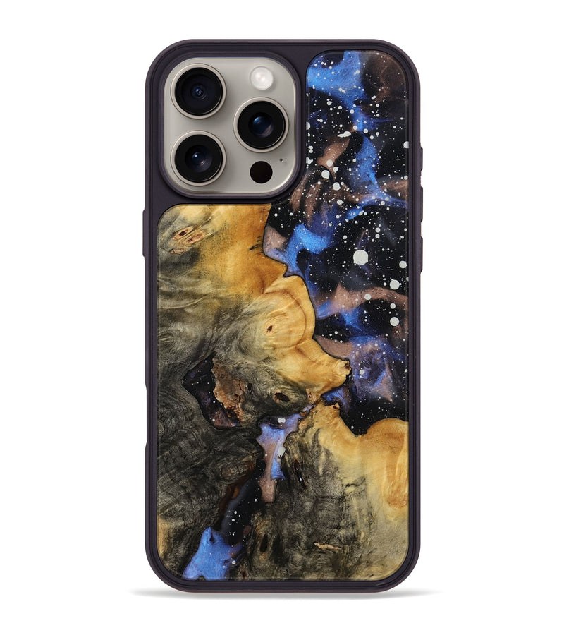 iPhone 16 Pro Max Wood Phone Case - Carey (Cosmos, 773532)