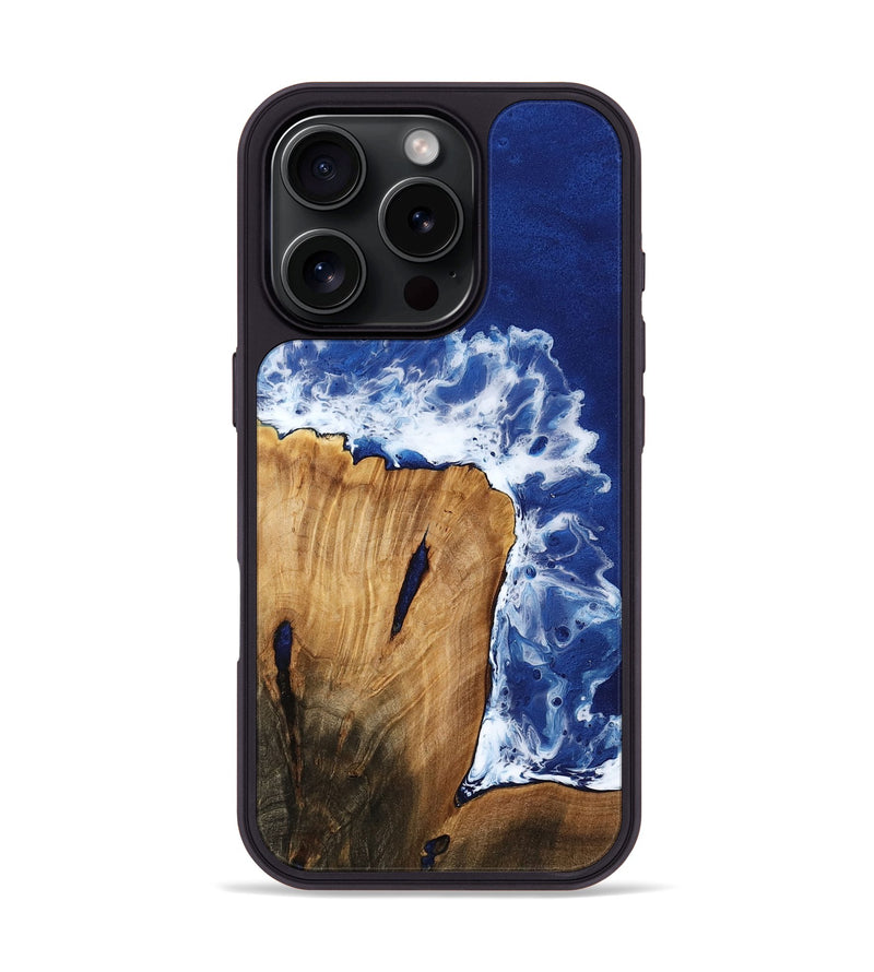 iPhone 16 Pro Wood Phone Case - Maxim (Coastal, 773602)