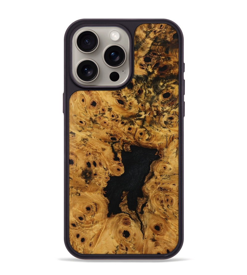 iPhone 15 Pro Max Wood Phone Case - Mabel (Wood Burl, 773624)